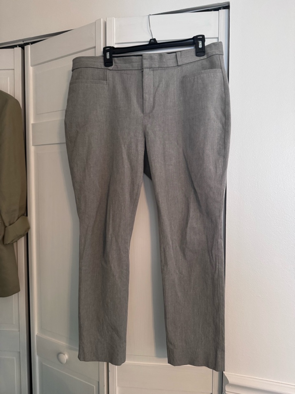 BR Factory Sloan Curvy Gray Dress Pants